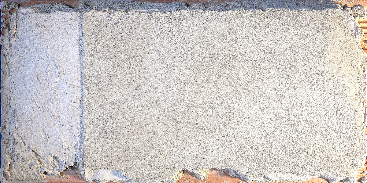 Fotografia intonaco naturale Monocalk M by Atena